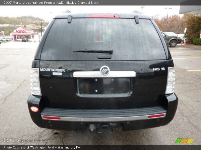 Black / Charcoal Black 2007 Mercury Mountaineer Premier AWD