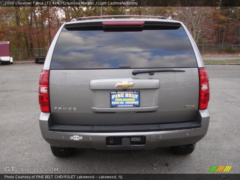 Graystone Metallic / Light Cashmere/Ebony 2008 Chevrolet Tahoe LTZ 4x4