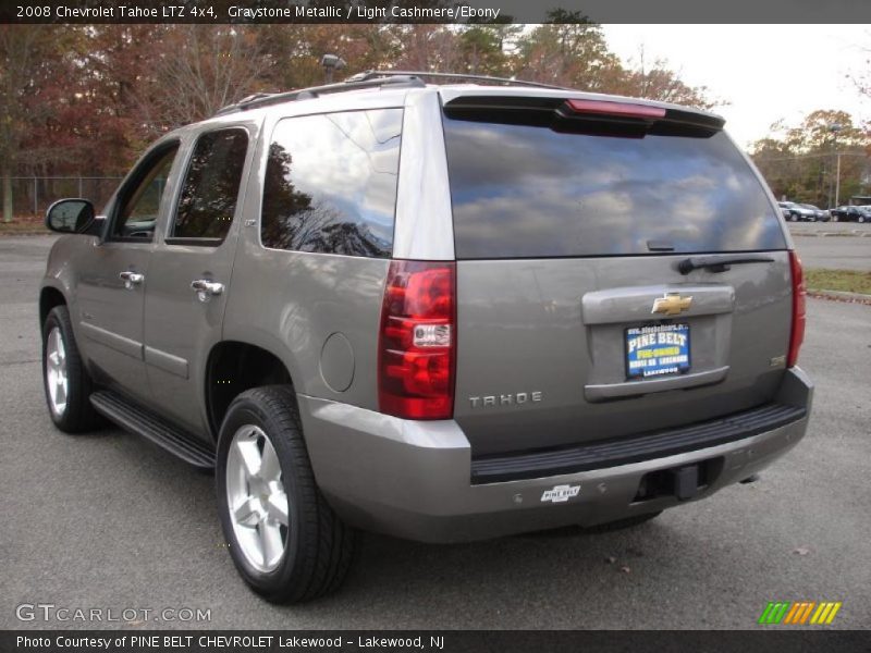 Graystone Metallic / Light Cashmere/Ebony 2008 Chevrolet Tahoe LTZ 4x4