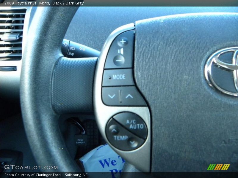 Black / Dark Gray 2009 Toyota Prius Hybrid