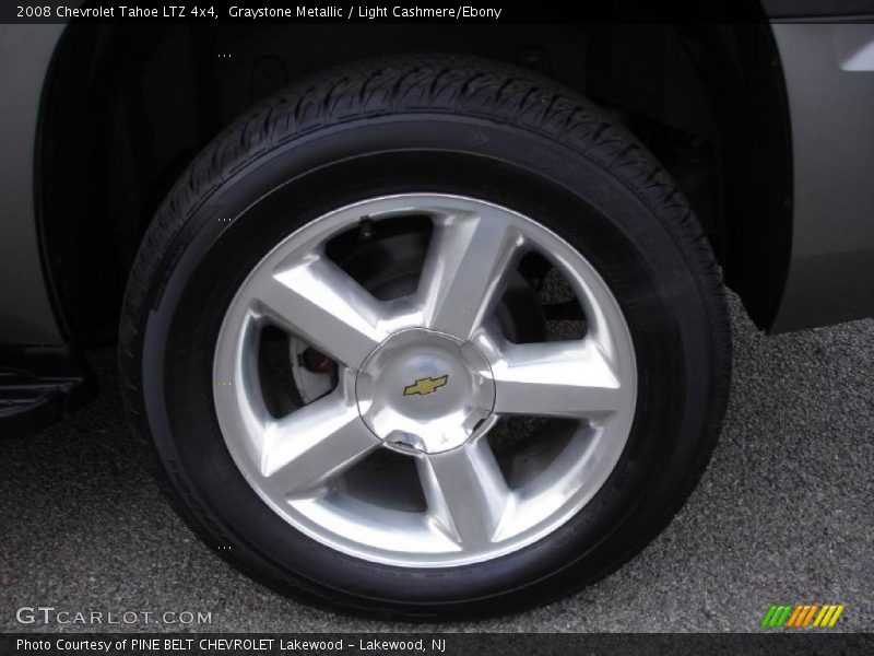 Graystone Metallic / Light Cashmere/Ebony 2008 Chevrolet Tahoe LTZ 4x4
