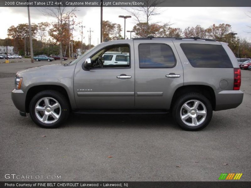 Graystone Metallic / Light Cashmere/Ebony 2008 Chevrolet Tahoe LTZ 4x4