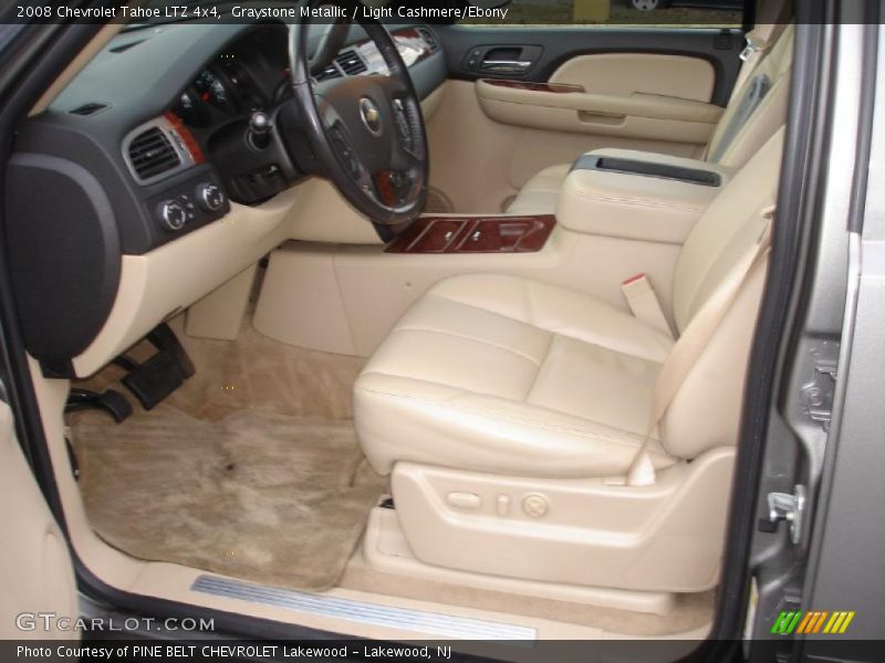 Graystone Metallic / Light Cashmere/Ebony 2008 Chevrolet Tahoe LTZ 4x4