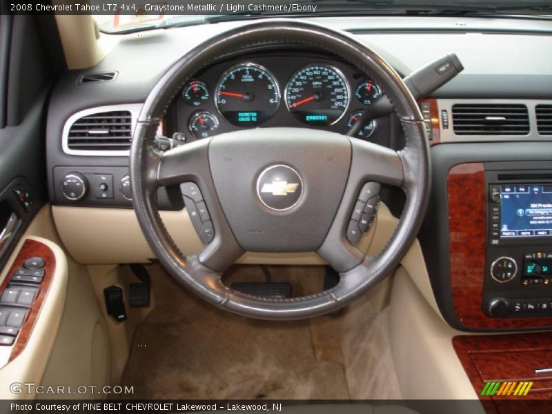 Graystone Metallic / Light Cashmere/Ebony 2008 Chevrolet Tahoe LTZ 4x4