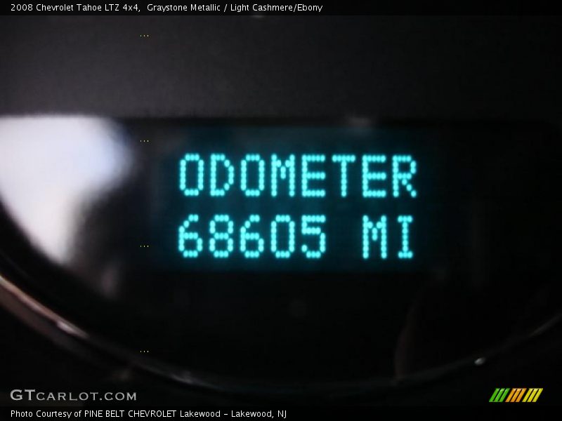 Graystone Metallic / Light Cashmere/Ebony 2008 Chevrolet Tahoe LTZ 4x4