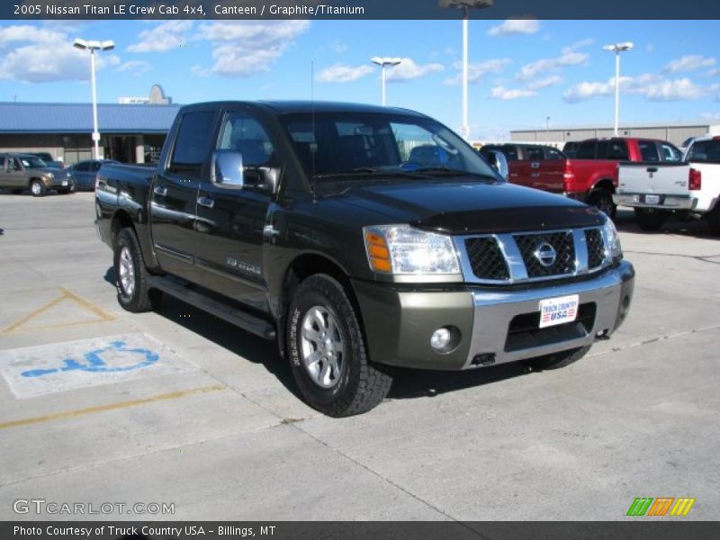 Canteen / Graphite/Titanium 2005 Nissan Titan LE Crew Cab 4x4