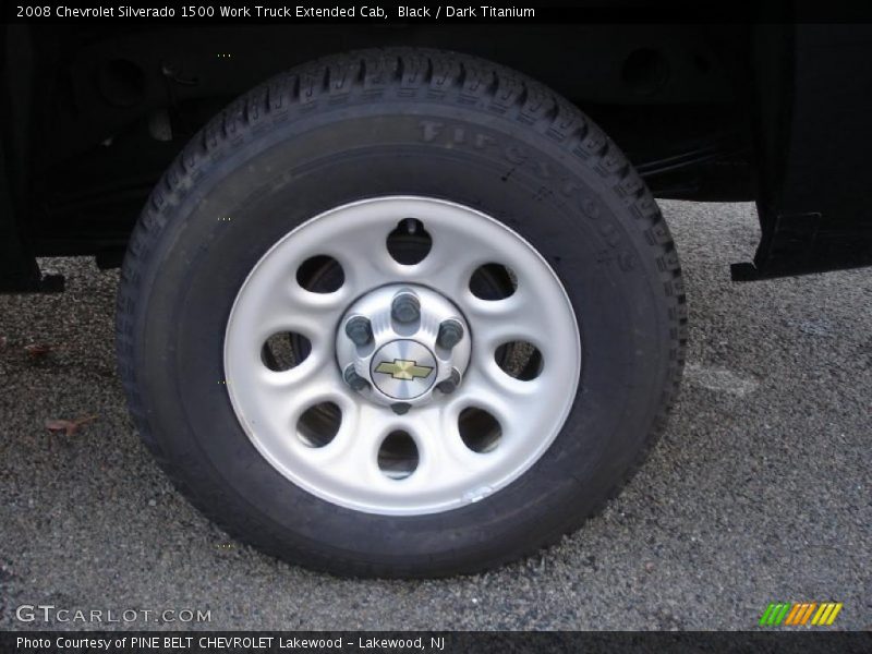  2008 Silverado 1500 Work Truck Extended Cab Wheel