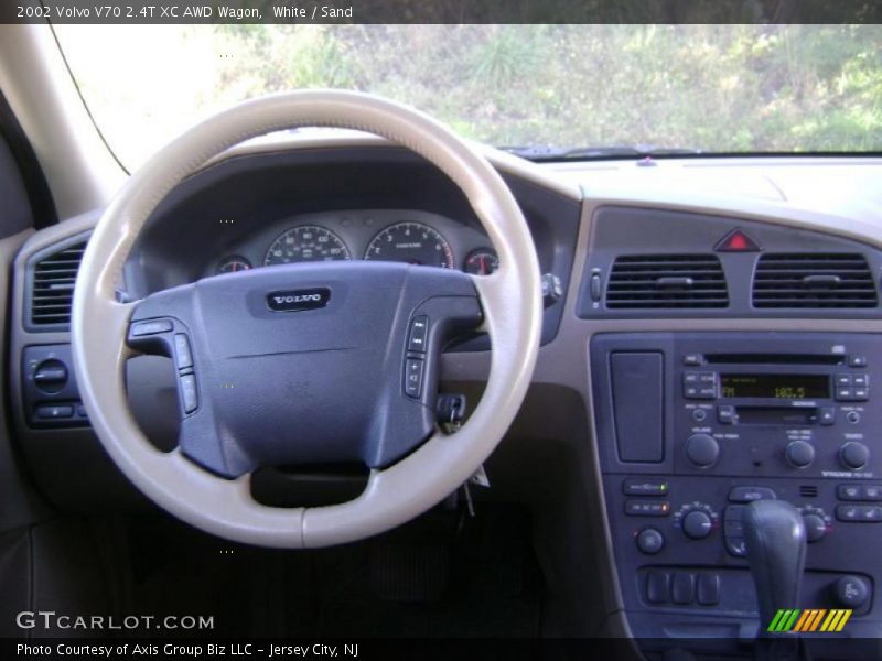 White / Sand 2002 Volvo V70 2.4T XC AWD Wagon