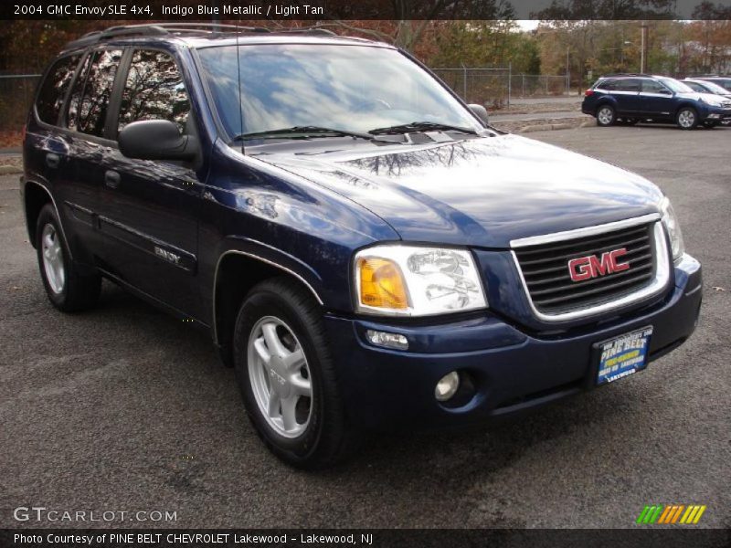 Indigo Blue Metallic / Light Tan 2004 GMC Envoy SLE 4x4