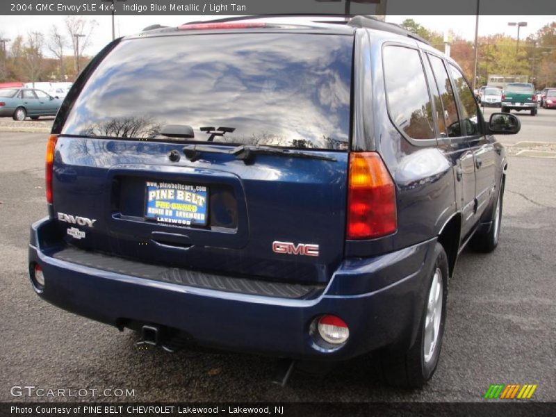 Indigo Blue Metallic / Light Tan 2004 GMC Envoy SLE 4x4