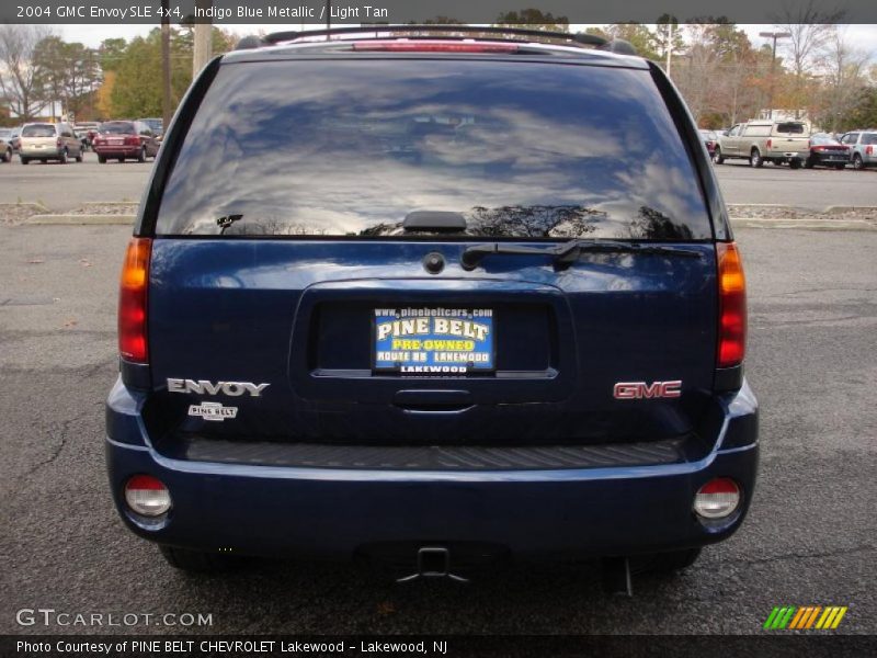 Indigo Blue Metallic / Light Tan 2004 GMC Envoy SLE 4x4