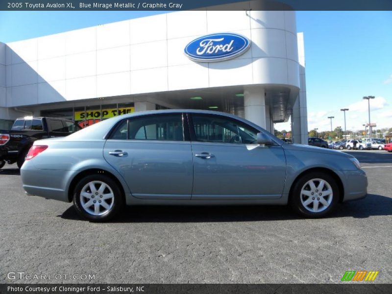 Blue Mirage Metallic / Graphite Gray 2005 Toyota Avalon XL