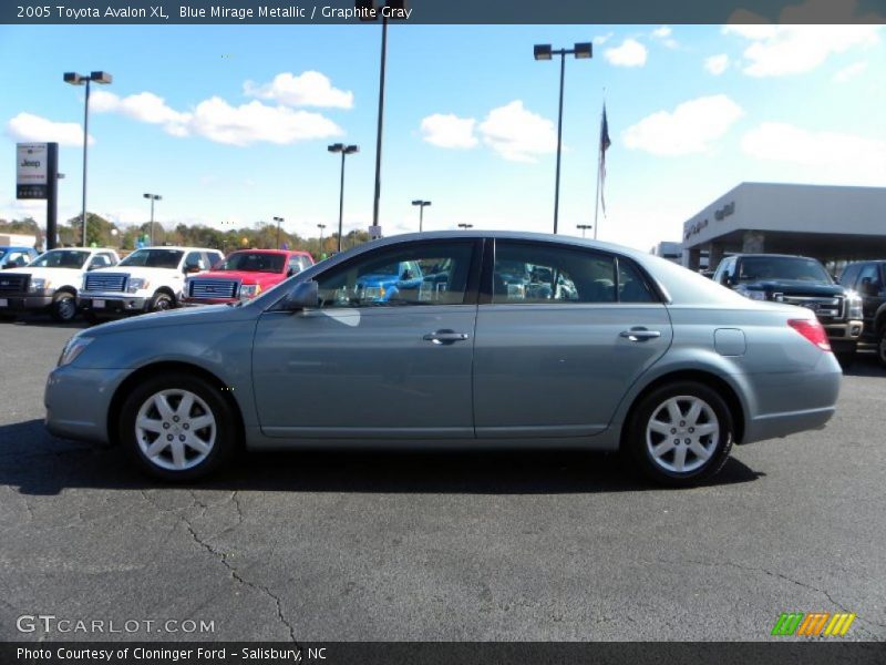 Blue Mirage Metallic / Graphite Gray 2005 Toyota Avalon XL