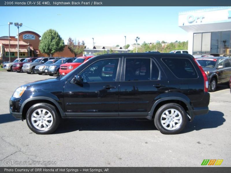 Nighthawk Black Pearl / Black 2006 Honda CR-V SE 4WD