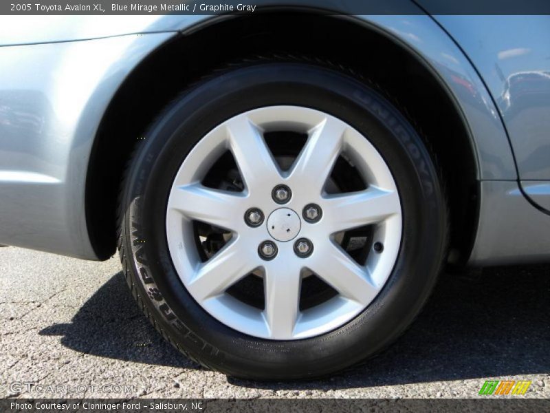 Blue Mirage Metallic / Graphite Gray 2005 Toyota Avalon XL
