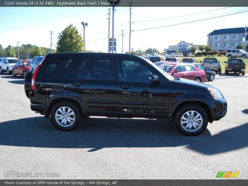 Nighthawk Black Pearl / Black 2006 Honda CR-V SE 4WD