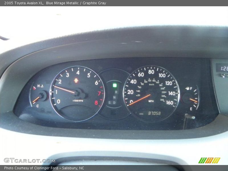 Blue Mirage Metallic / Graphite Gray 2005 Toyota Avalon XL