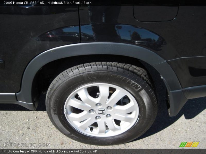 Nighthawk Black Pearl / Black 2006 Honda CR-V SE 4WD