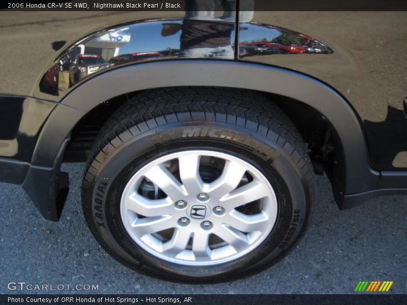 Nighthawk Black Pearl / Black 2006 Honda CR-V SE 4WD