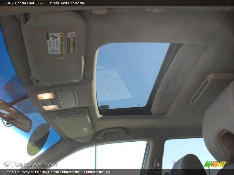 Sunroof of 2007 Pilot EX-L