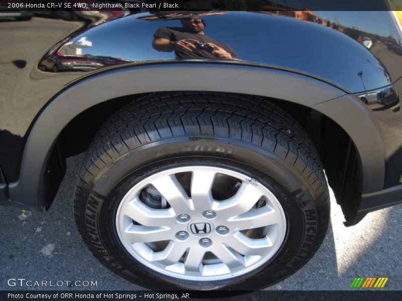Nighthawk Black Pearl / Black 2006 Honda CR-V SE 4WD