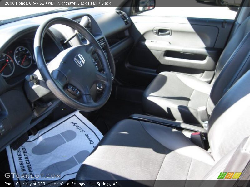 Nighthawk Black Pearl / Black 2006 Honda CR-V SE 4WD