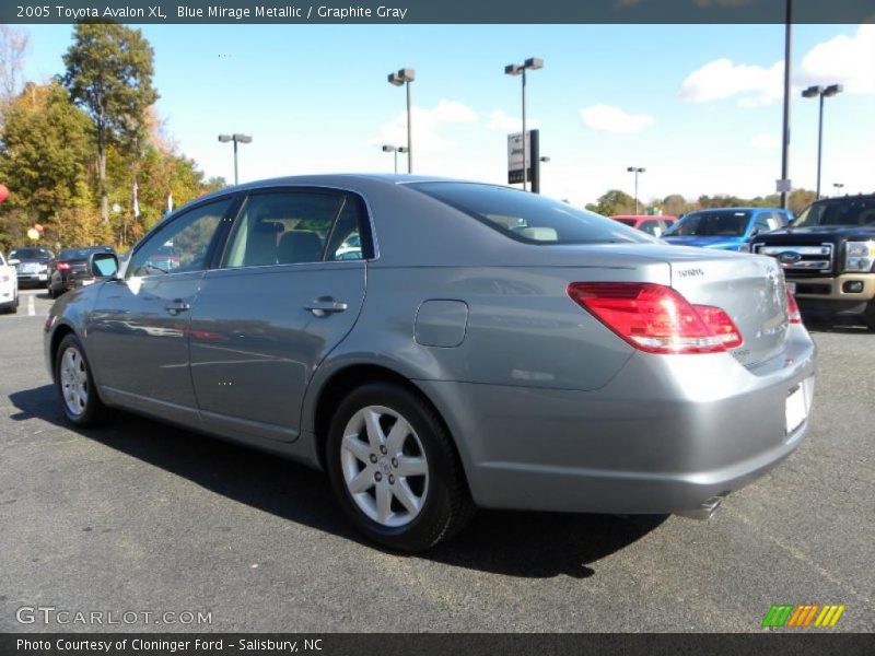 Blue Mirage Metallic / Graphite Gray 2005 Toyota Avalon XL