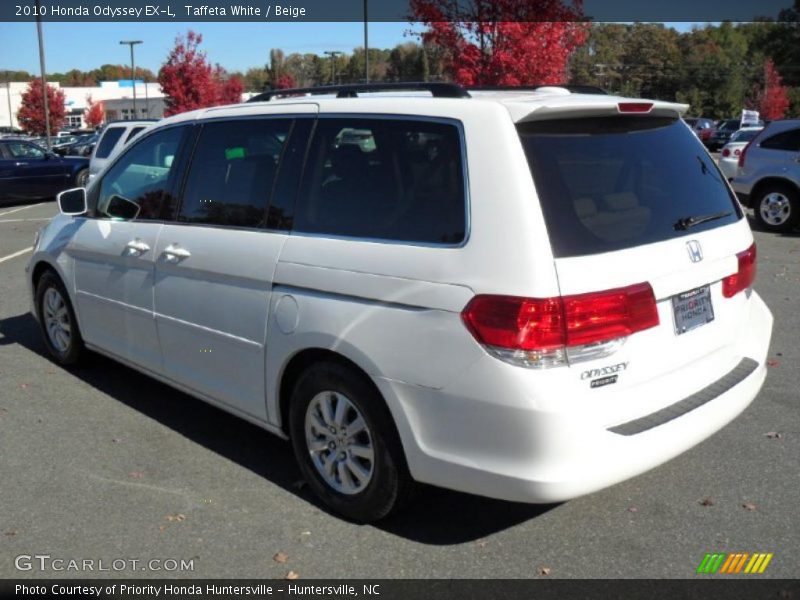 Taffeta White / Beige 2010 Honda Odyssey EX-L
