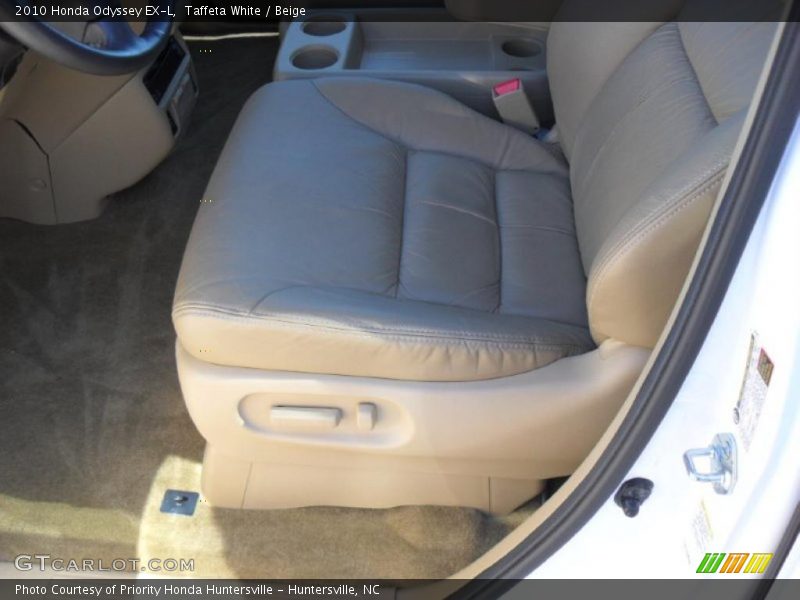 Taffeta White / Beige 2010 Honda Odyssey EX-L