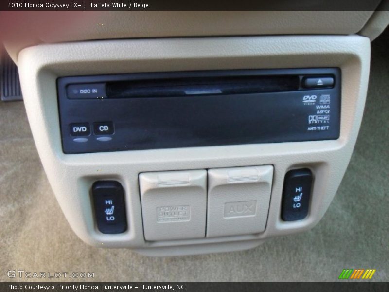 Taffeta White / Beige 2010 Honda Odyssey EX-L