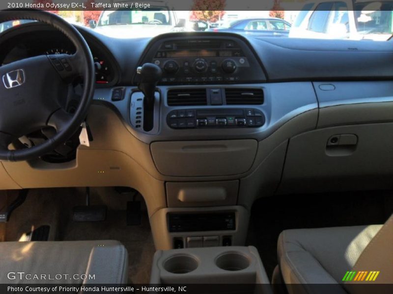 Taffeta White / Beige 2010 Honda Odyssey EX-L