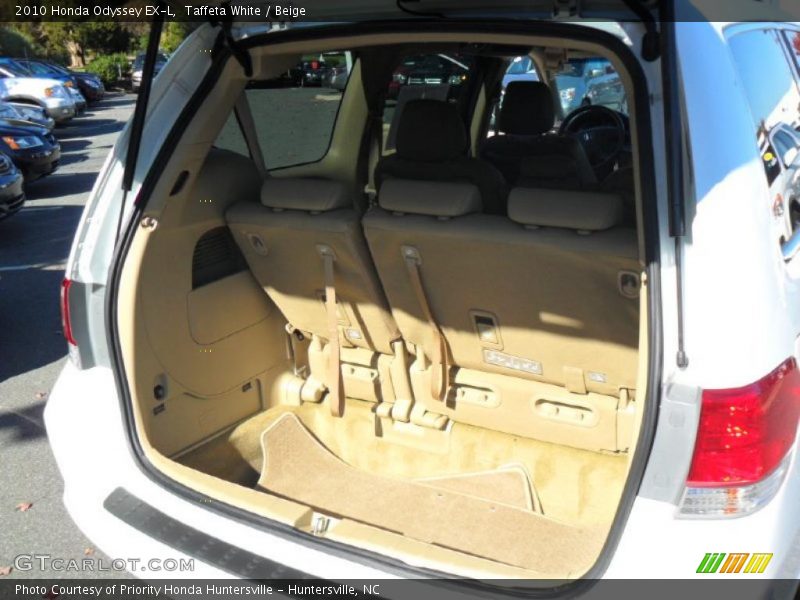 Taffeta White / Beige 2010 Honda Odyssey EX-L