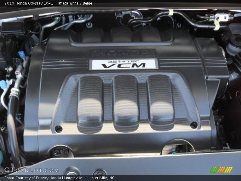 Taffeta White / Beige 2010 Honda Odyssey EX-L