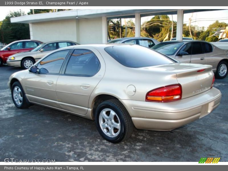 Champagne Pearl / Agate 1999 Dodge Stratus ES