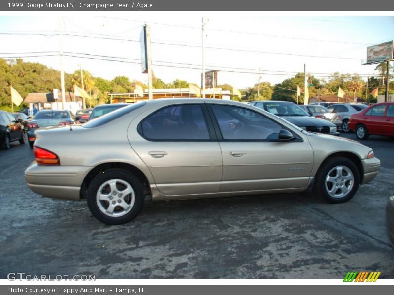 Champagne Pearl / Agate 1999 Dodge Stratus ES