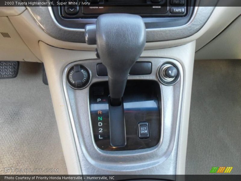  2003 Highlander V6 4 Speed Automatic Shifter