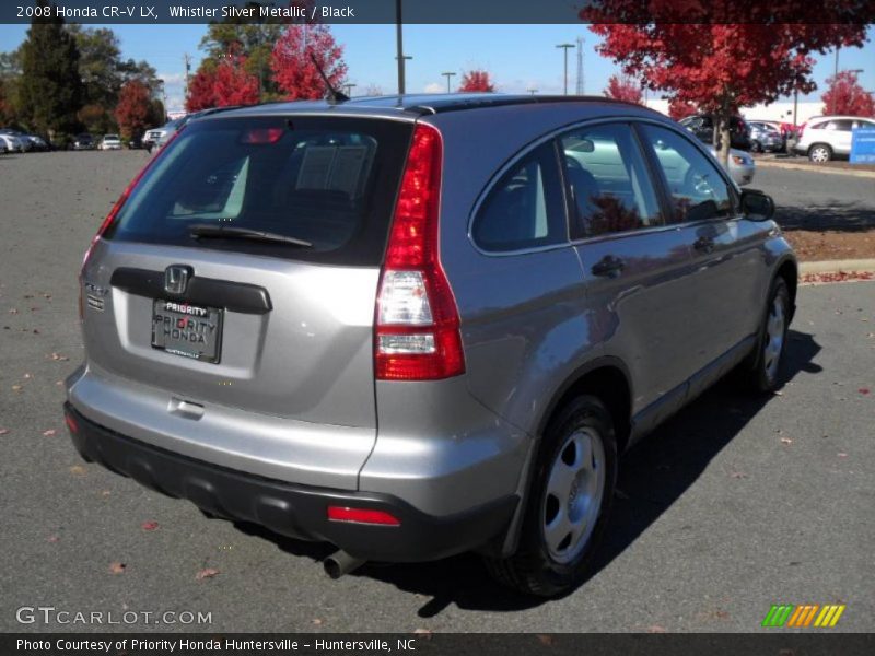 Whistler Silver Metallic / Black 2008 Honda CR-V LX