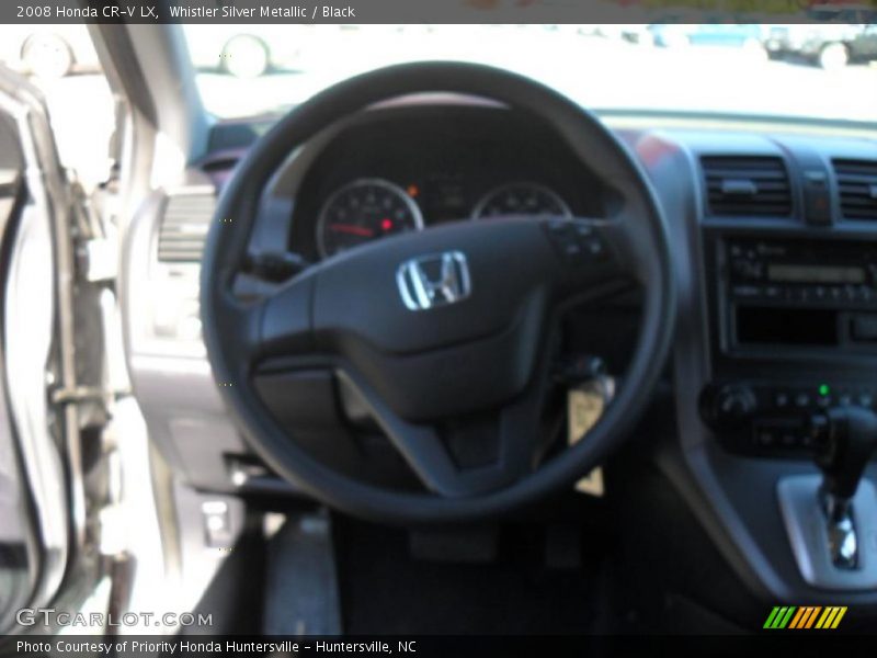 Whistler Silver Metallic / Black 2008 Honda CR-V LX