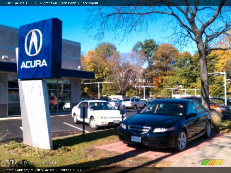 Nighthawk Black Pearl / Parchment 2005 Acura TL 3.2