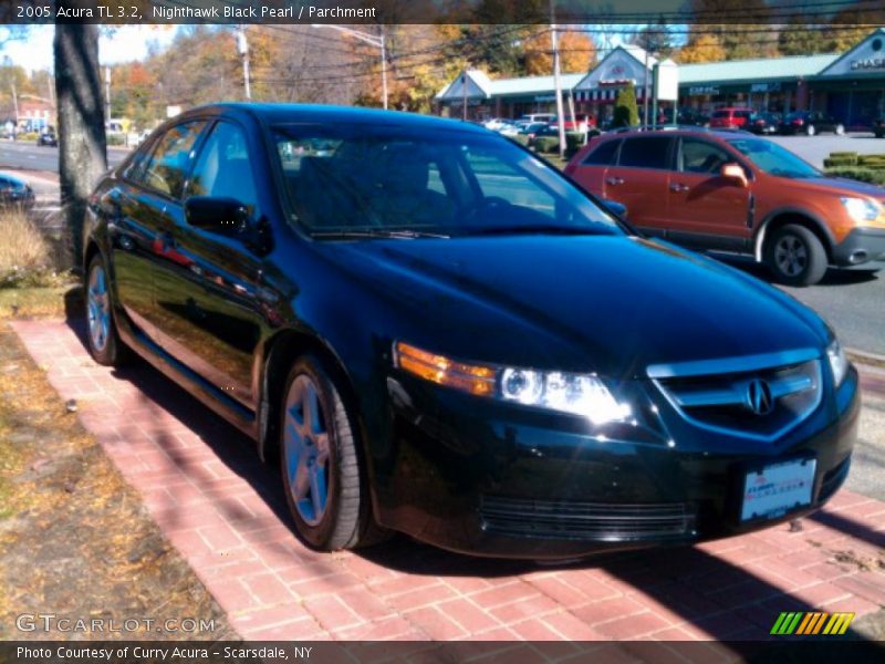 Nighthawk Black Pearl / Parchment 2005 Acura TL 3.2
