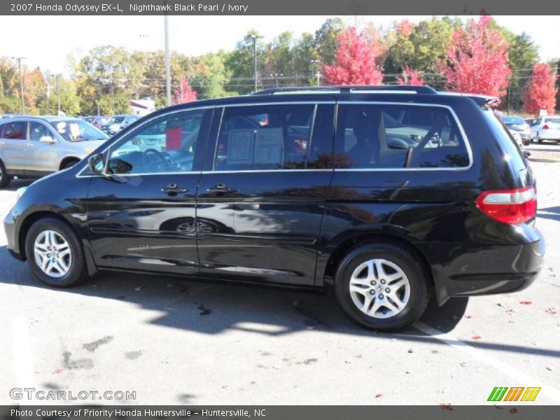 Nighthawk Black Pearl / Ivory 2007 Honda Odyssey EX-L