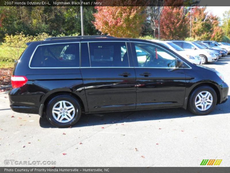 Nighthawk Black Pearl / Ivory 2007 Honda Odyssey EX-L