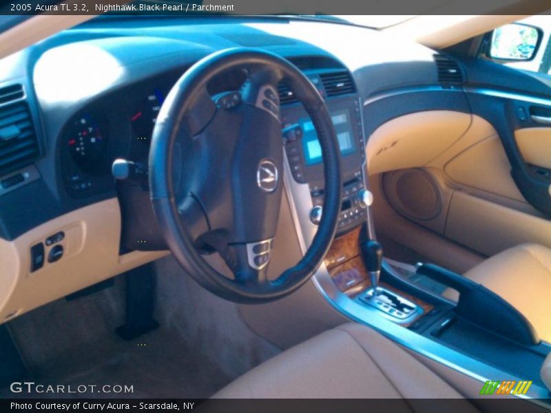 Nighthawk Black Pearl / Parchment 2005 Acura TL 3.2