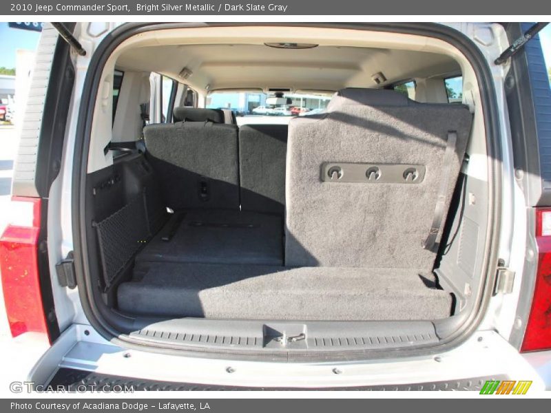 Bright Silver Metallic / Dark Slate Gray 2010 Jeep Commander Sport