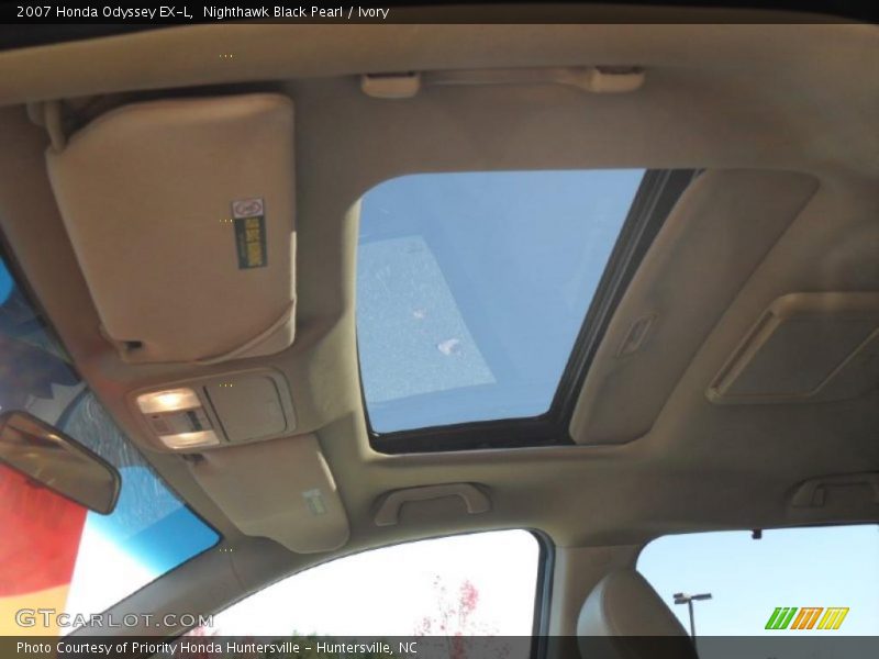 Nighthawk Black Pearl / Ivory 2007 Honda Odyssey EX-L