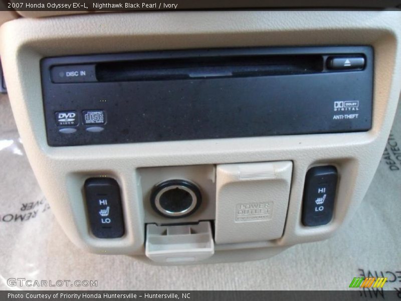 Nighthawk Black Pearl / Ivory 2007 Honda Odyssey EX-L