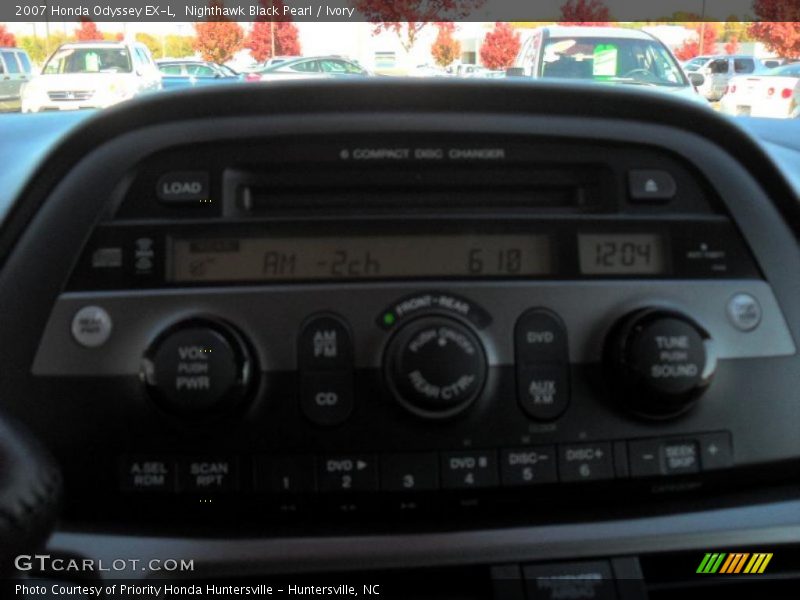 Nighthawk Black Pearl / Ivory 2007 Honda Odyssey EX-L