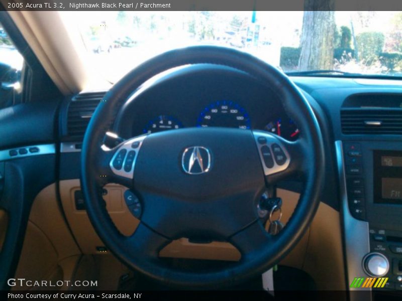 Nighthawk Black Pearl / Parchment 2005 Acura TL 3.2