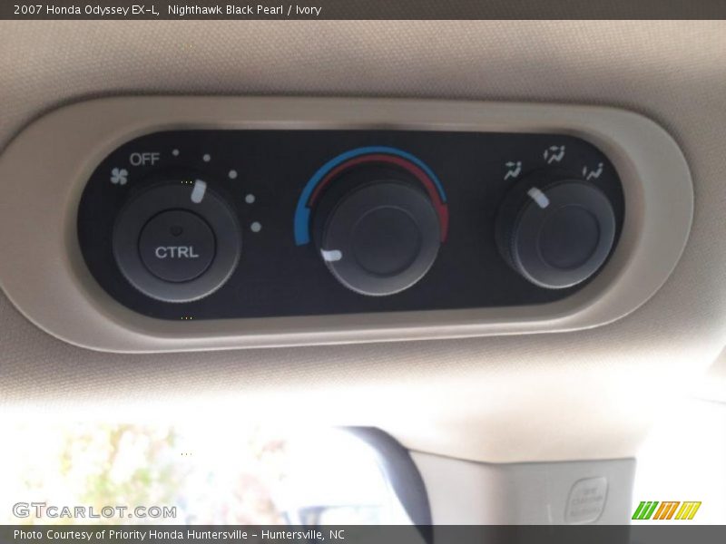 Nighthawk Black Pearl / Ivory 2007 Honda Odyssey EX-L