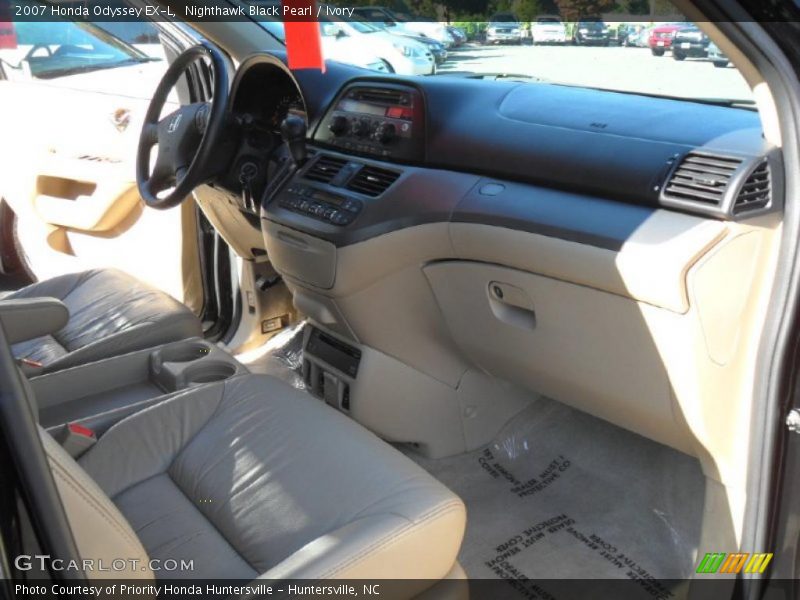 Nighthawk Black Pearl / Ivory 2007 Honda Odyssey EX-L